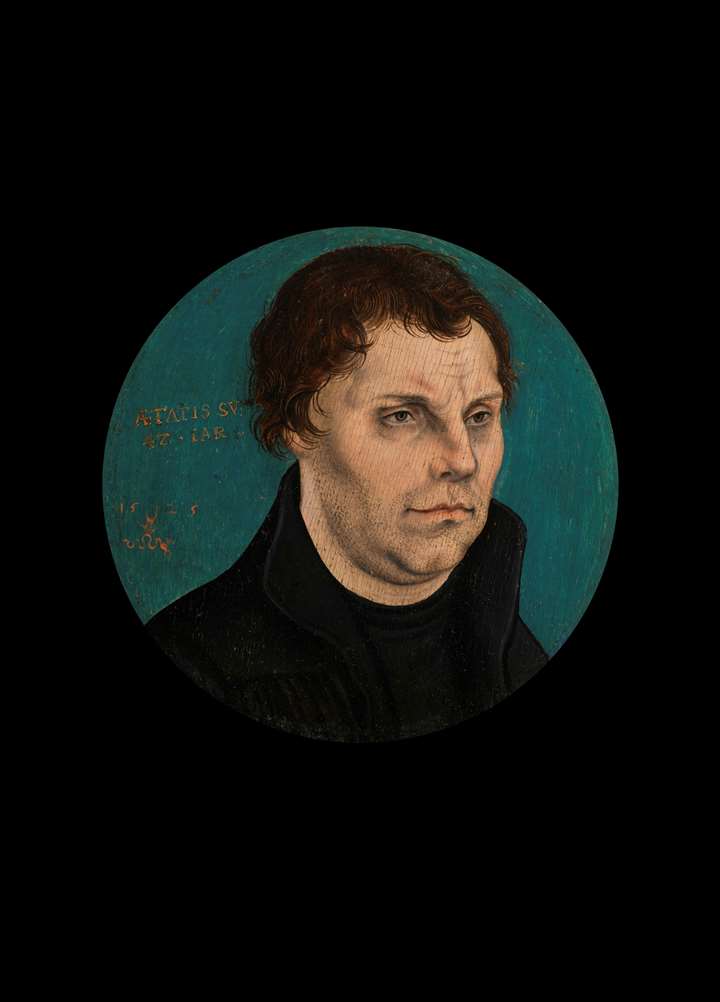 „Tondo of Martin Luther“
